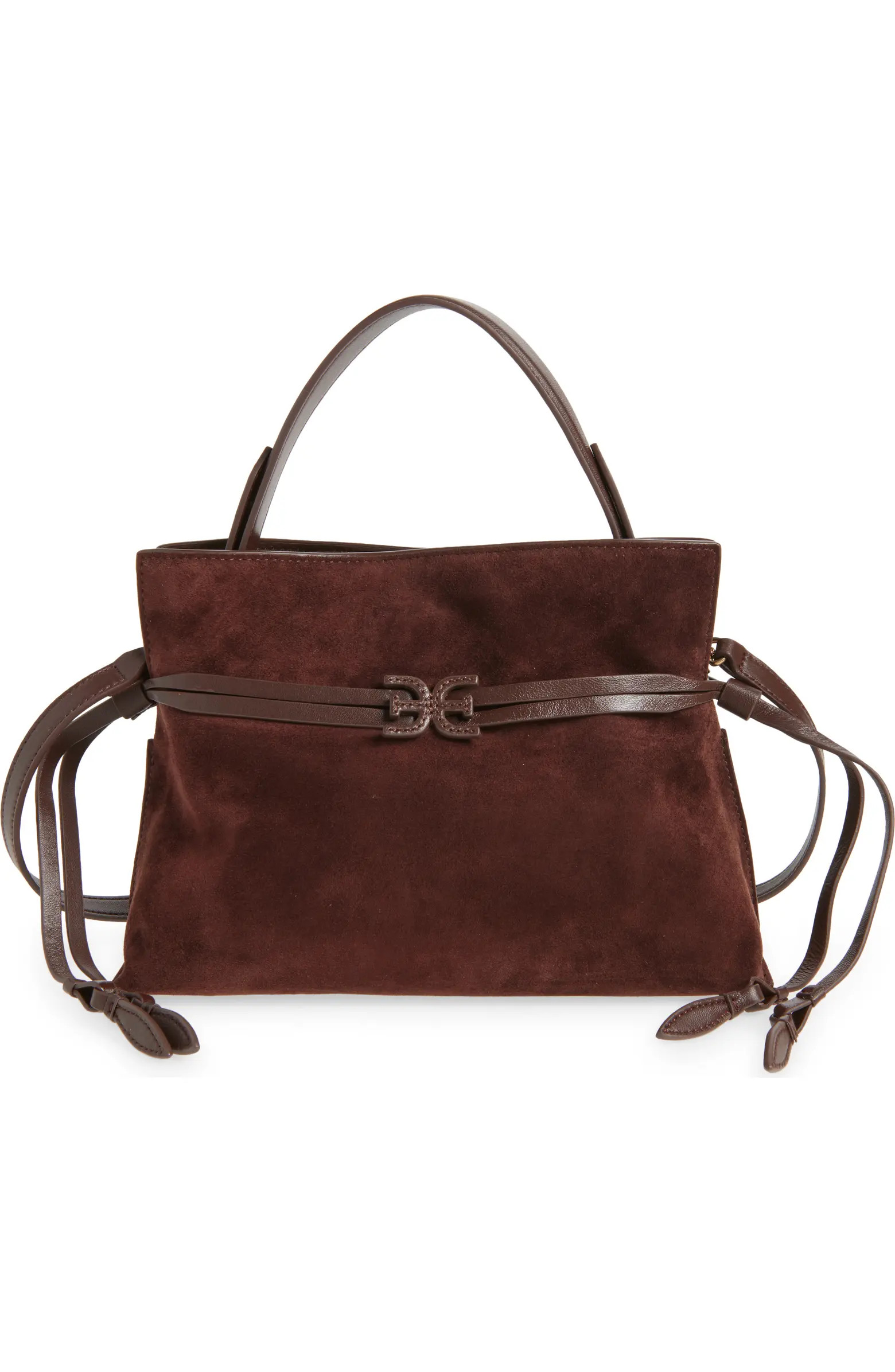 Sam Edelman Small Poppy Drawstring Leather Crossbody Bag | Nordstrom | Nordstrom