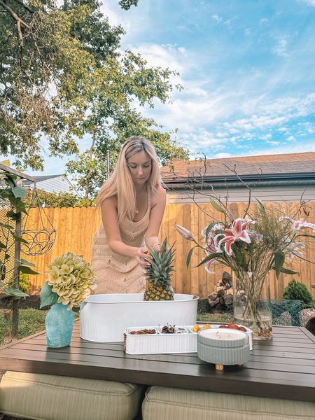 Sprucing my patio with @walmart! I’m absolutely obsessed with their stuff for summer season!  #ad #WalmartPartner #WelcomeToYourWalmart #WalmartSummer 

#LTKhome #LTKSeasonal #LTKfamily