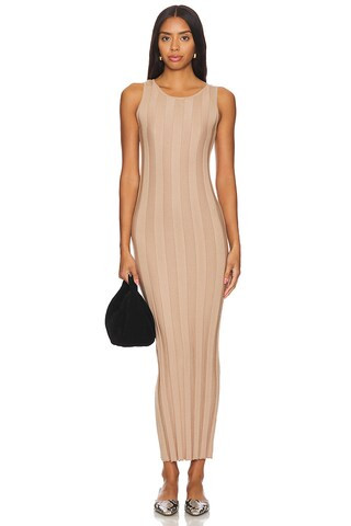 4th & Reckless Sammie Dress in Camel from Revolve.com | Revolve Clothing (Global)