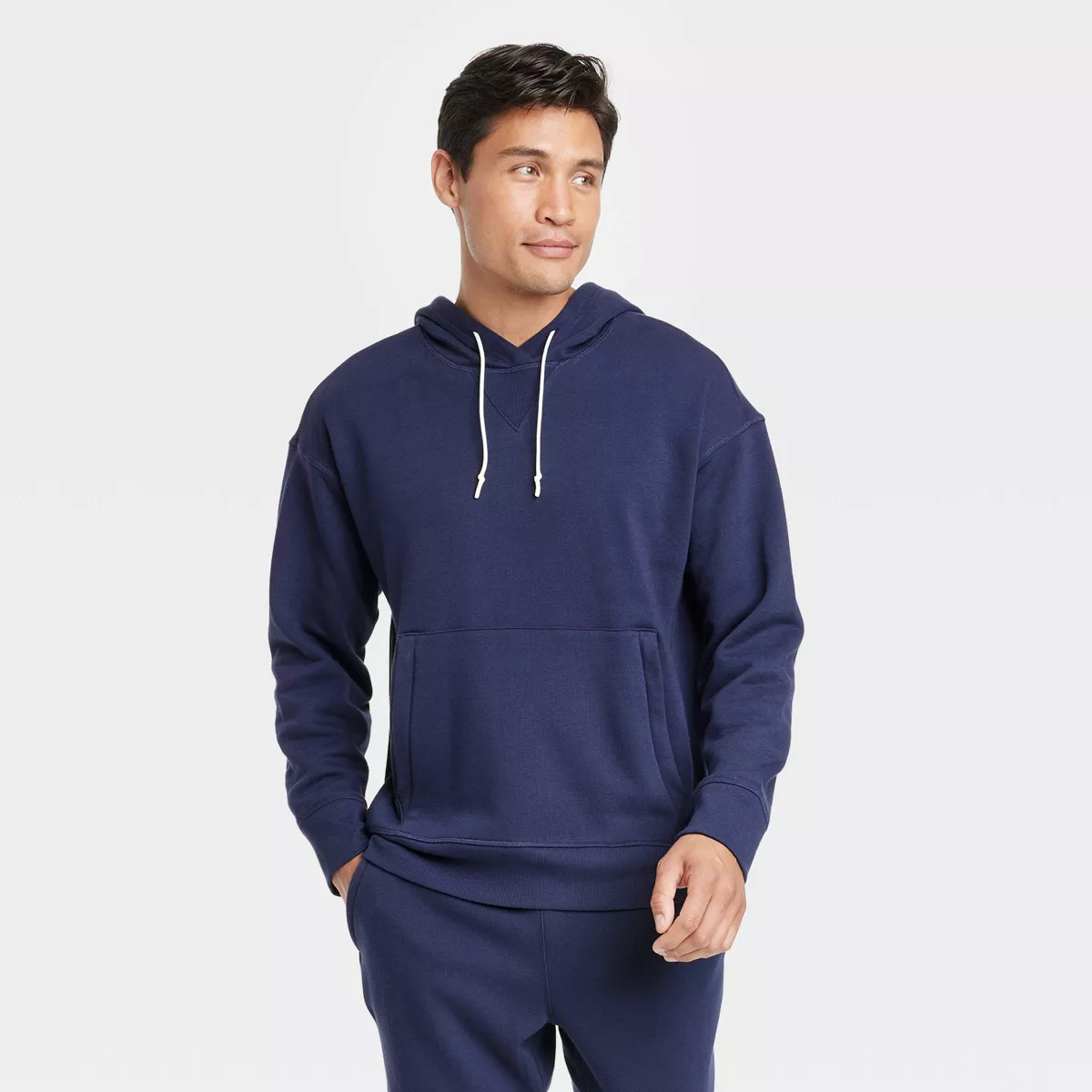 Men's Cotton Fleece Hooded Sweatshirt - All in Motion™ | Target