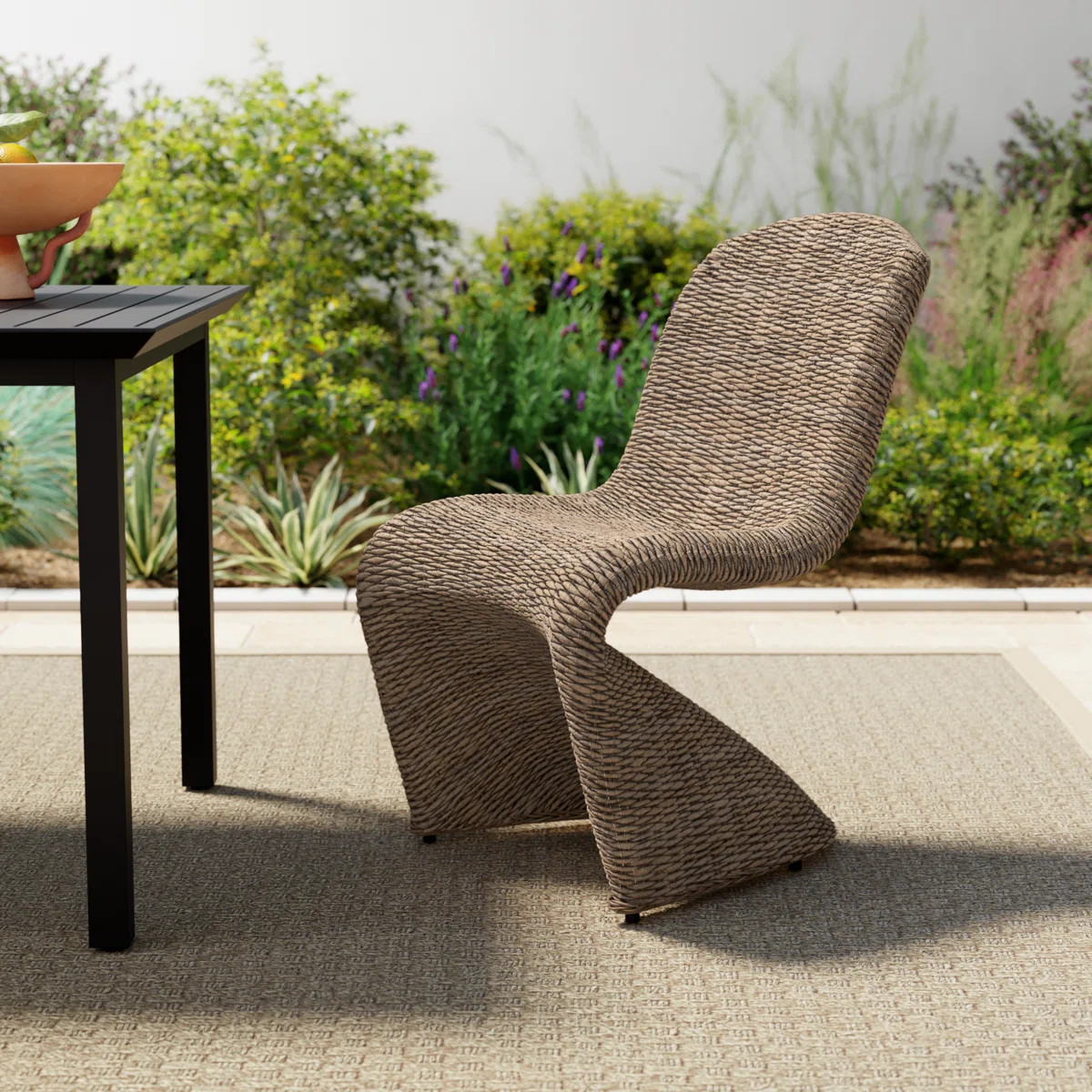 Daughtery Wicker Dining Side Chair | Wayfair North America