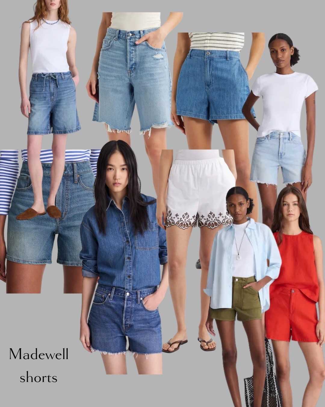 Loving all the styles of these Madewell denim shorts! I LOVE their jeans so these have to be good! And the white embroidered ones?!!! 
Denim shorts Madewell 

#LTKSeasonal #LTKOver40 #LTKFestival