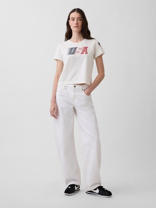Team USA Crop T-Shirt | Gap (US)