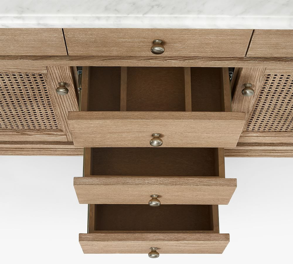 Sausalito 46" Single Wide Sink Vanity | Pottery Barn (US)