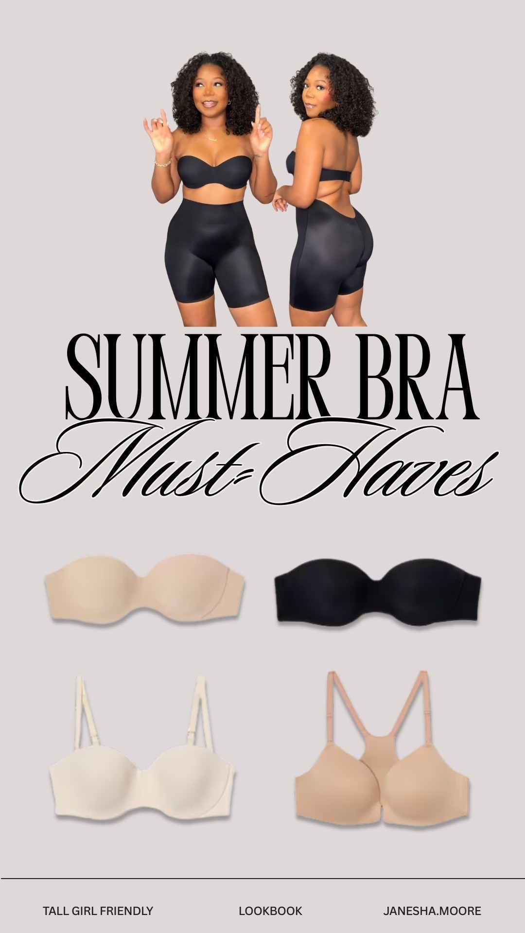 I am 5’9 • 200 lbs wearing a size 36D in the bras, large in the Shapewear

#LTKFindsUnder50 #LTKStyleTip #LTKMidsize