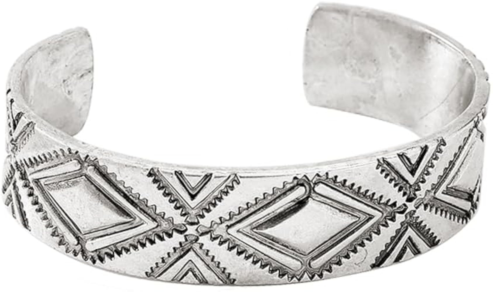 Turquoise Cuff Bracelet,South Western Cowgirl Bangle Bracelets Bohemian Gift for Women | Amazon (US)