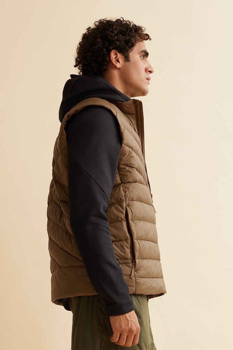 Regular Fit Padded Vest | H&M (US + CA)