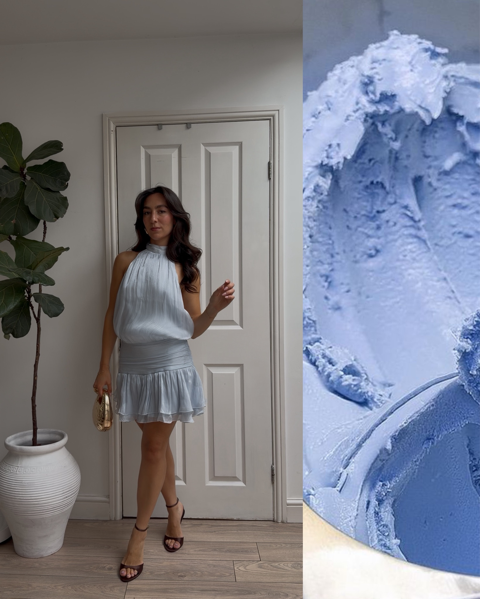 Blue short wedding guest dress

#LTKsummer #LTKwedding #LTKdresses