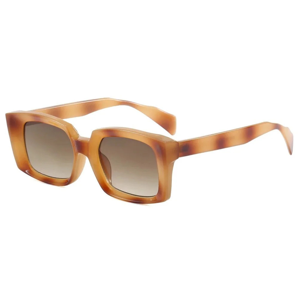 Amanda Square Sunglasses Tortoise/Brown Lens | Pretty Simple