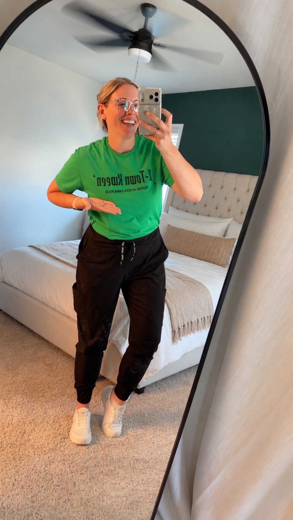 So much is happening in this photo but the point of the photo was to shout out my sissy girl bestie and rep’ing her merch today! Get you a Ktown Kween shirt 💚

#LTKdayinmylife #LTKgrwm #LTKootd