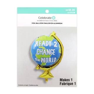 Change the World Globe Foil Balloon by Celebrate It™ | Michaels Stores