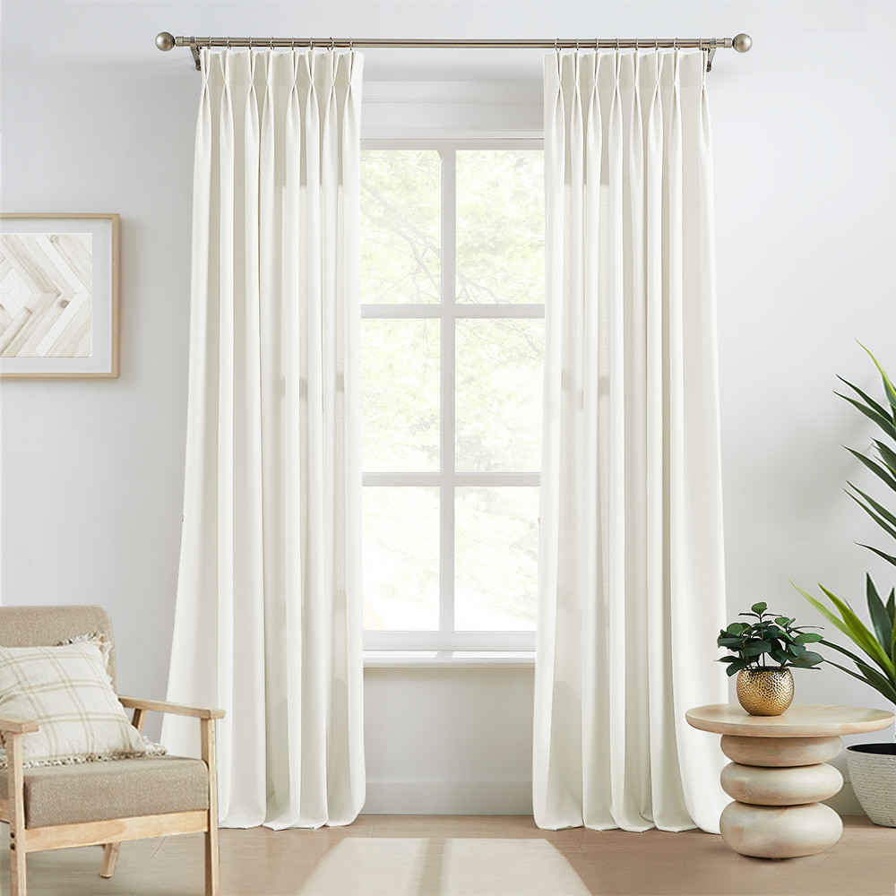 Cross Linen Texture Curtains | Curtarra