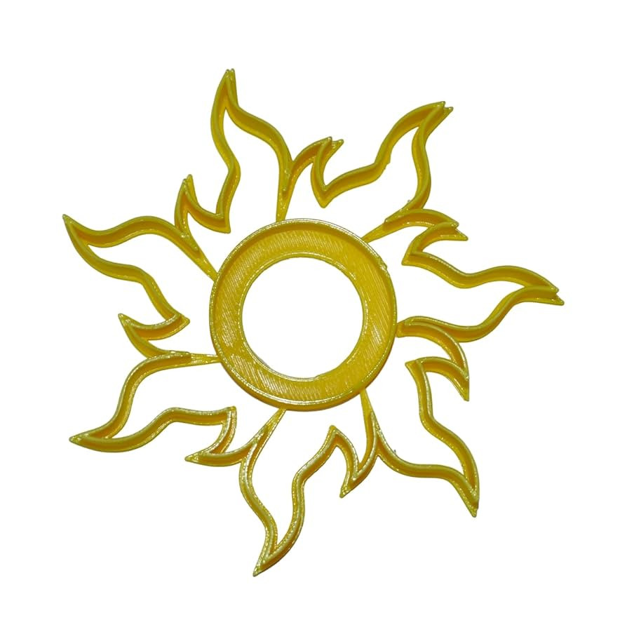 INSPIRED BY TANGLED SUN SYMBOL FROM RAPUNZEL COOKIE CUTTER BAKING TOOL USA PR598 | Amazon (US)