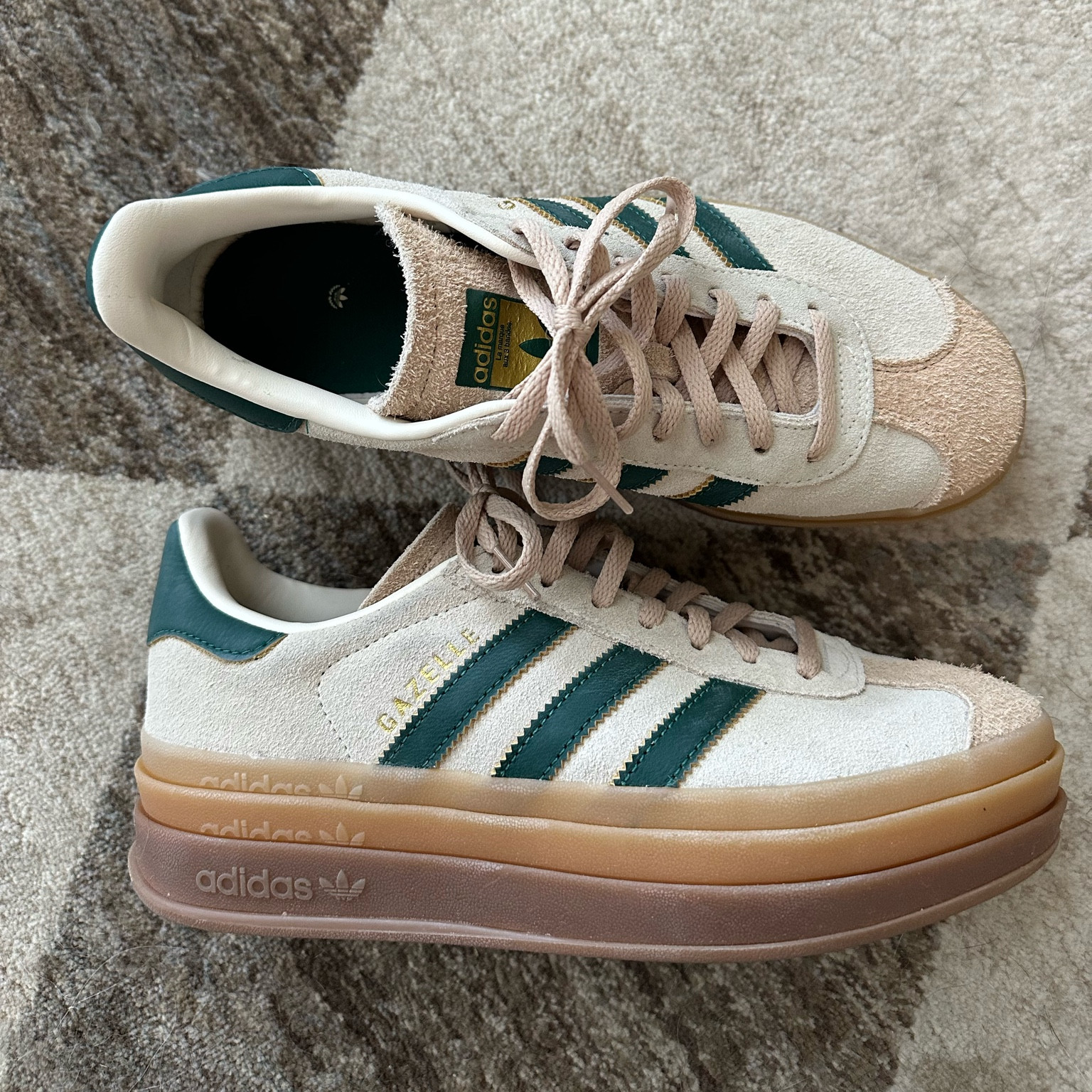 Adidas gazelles 

#LTKTravel #LTKU #LTKBeauty
