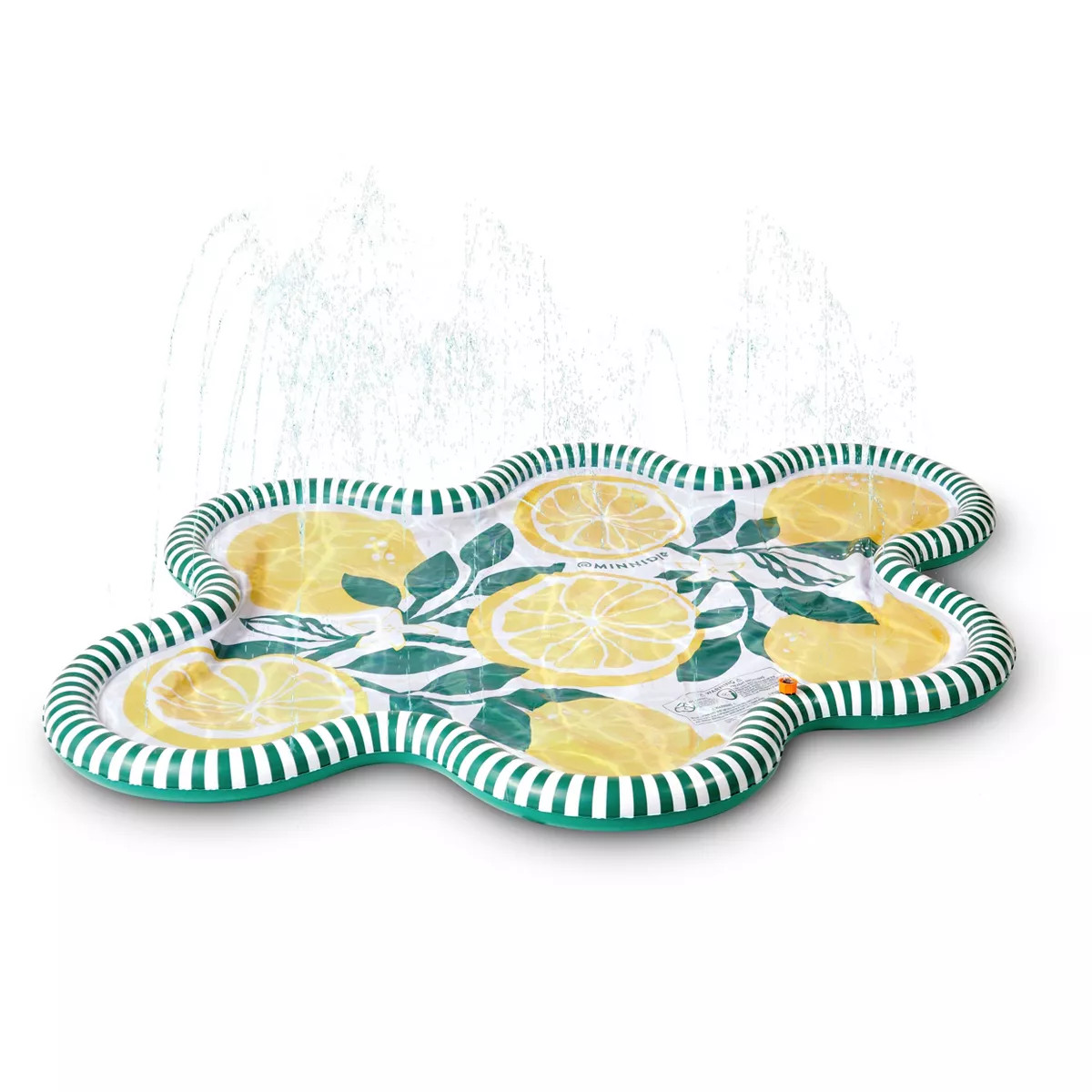 MINNIDIP Splash Pad - Striped Limone | Target