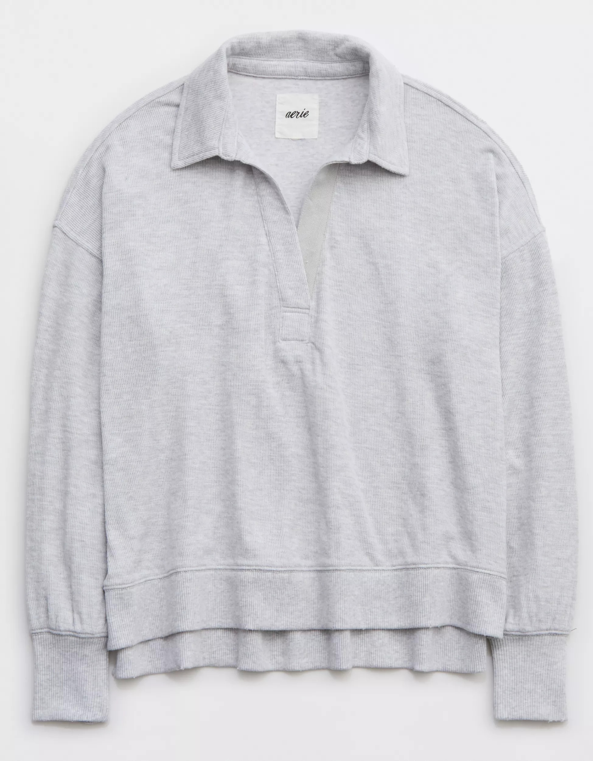 Aerie Endless Summer Polo Sweatshirt | Aerie
