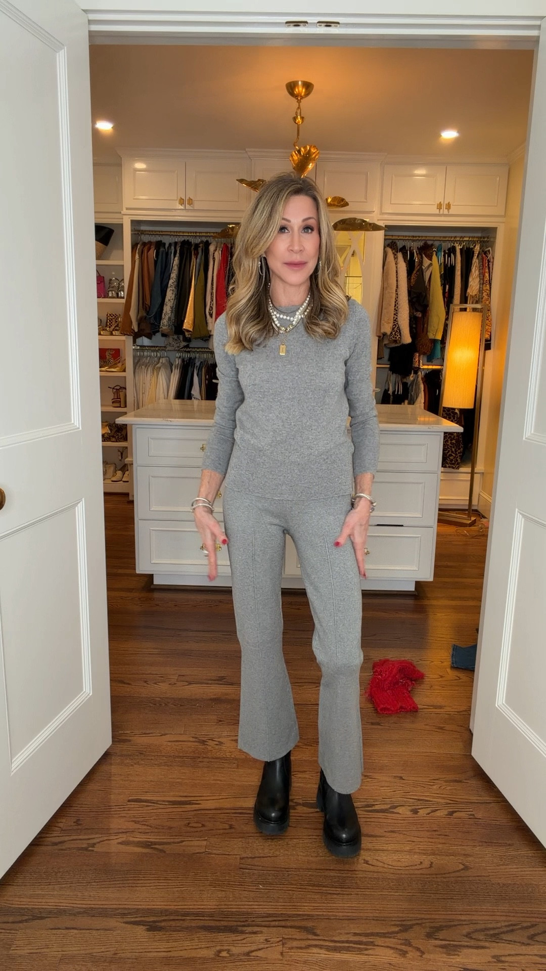 Love love these pieces from J. Crew!  I have these pants in 3 colors and wear them with everything!  Grey cashmere sweater and sweater pants…dress the up either way booties or wear them either lug sole boots or sneakers!  These pieces couldn’t be more versatile!

#LTKOver40 #LTKootd #LTKSeasonal