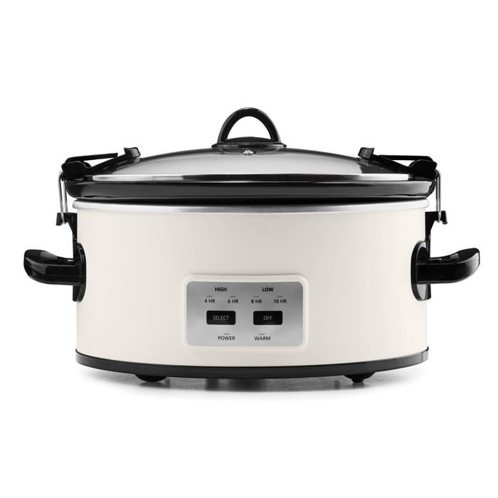 Crock Pot 6qt Cook and Carry Programmable Slow Cooker - Hearth & Hand with Magnolia | Target