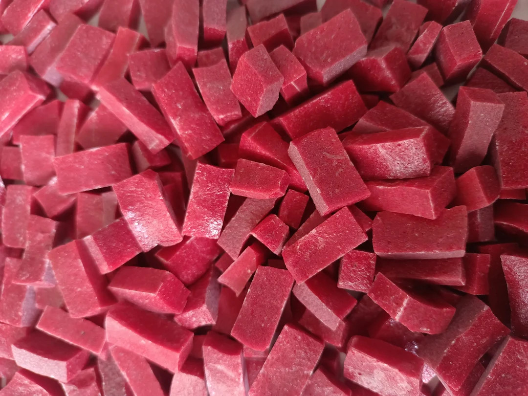 Cherry Red Smalti Tiles 200 Gram Turkish Smalti, Mosaic Glass, Glass Mosaic Art, Bright Colored S... | Etsy (US)