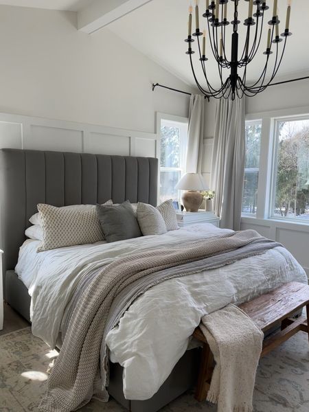 The perfect time to grab this stunning best for a great price! We have had our bed for about 3-4 years now and won’t ever change it! It’s the most beautiful and comfortable bed frame we have ever had. Great quality, and it’s 25% off right now! 

McGee and co, bed frame, bedding, lighting, Memorial Day sale 

#LTKstyletip #LTKsalealert #LTKhome