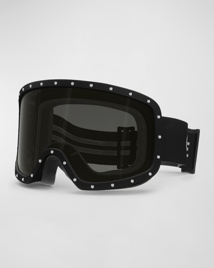 Celine Logo Acetate Ski Goggles | Neiman Marcus