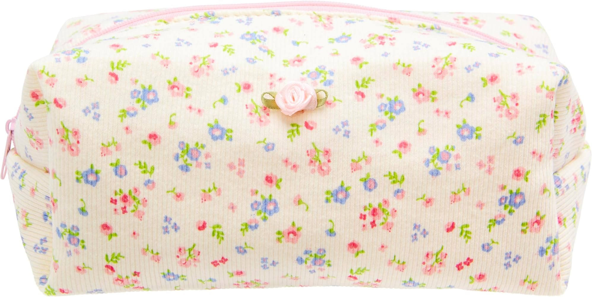 PAZIMIIK Cozy Makeup Bag Travel Cosmetic Bag for Women Soft Toiletry Bag Aesthetic Makeup Organiz... | Amazon (US)