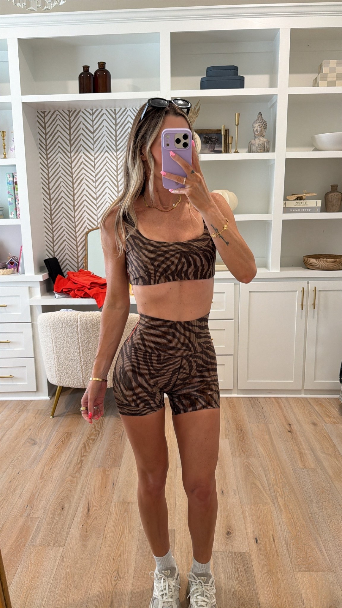 New @Aerie workout set! Wearing small top and bottom!

#LTKxAerie #LTKootd #LTKActive