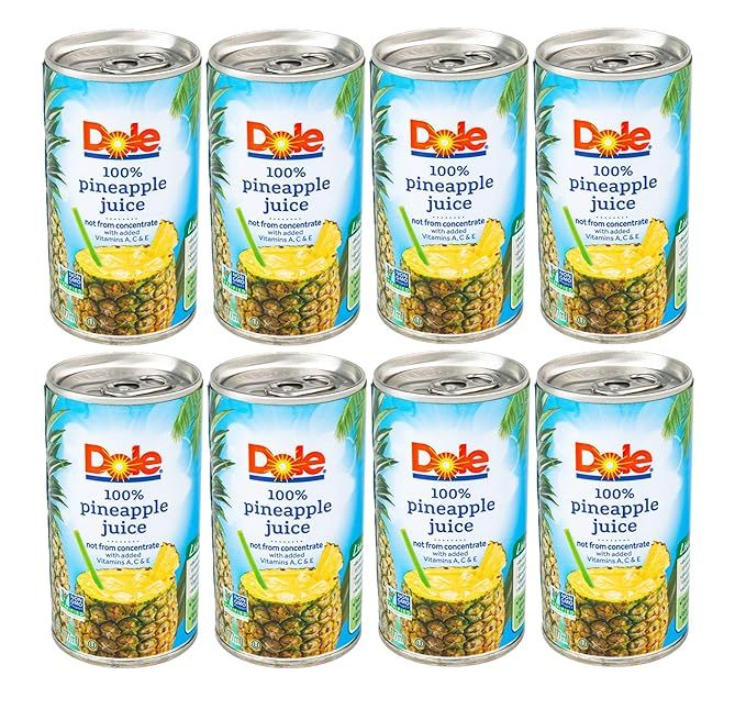 Dole Pineapple Juice 8-Pack (48 Total Ounces) | Amazon (US)