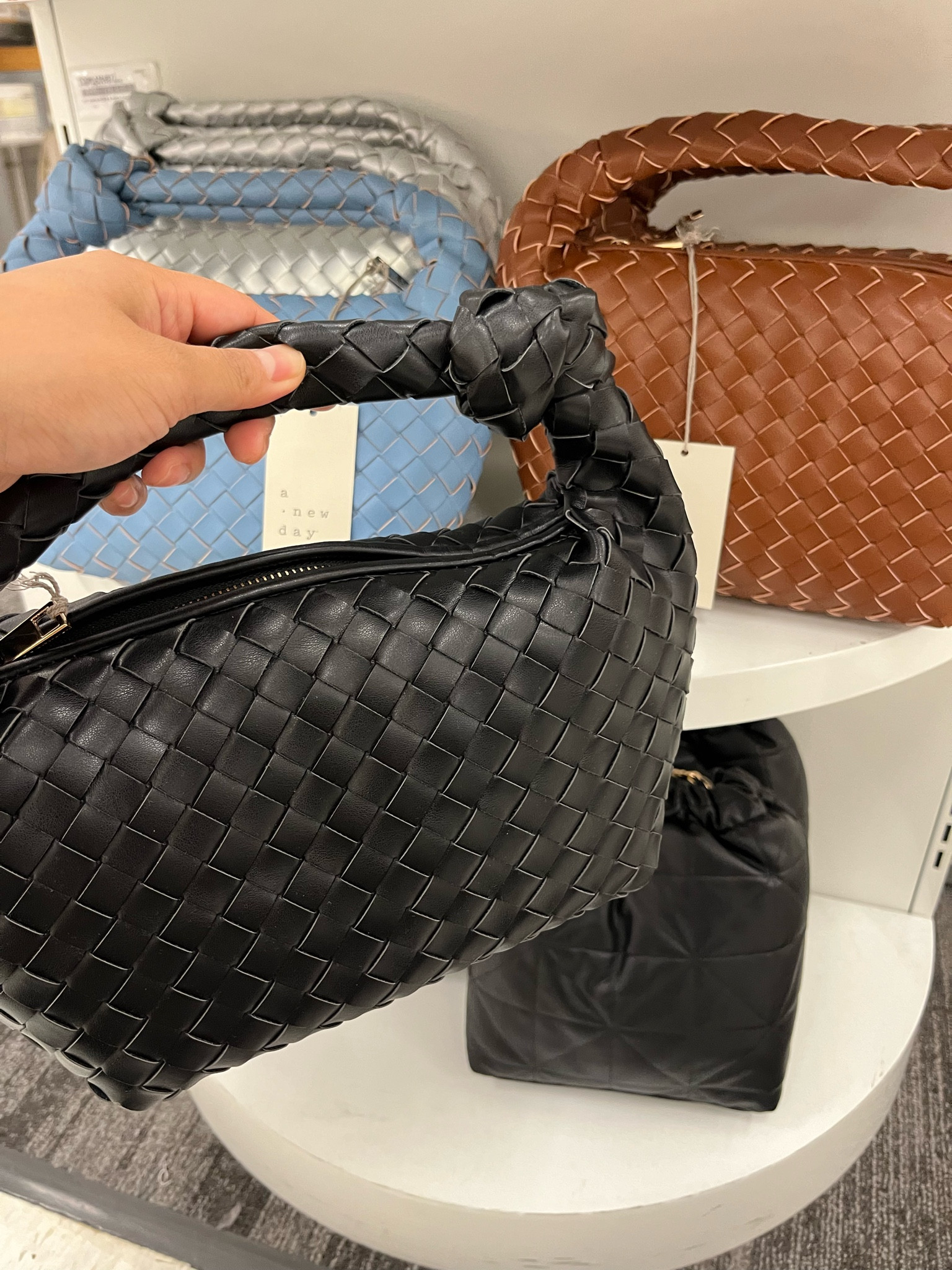 Target bottega dupe clutch handbag - mini woven handbag clutch a new day 

#LTKWorkwear #LTKStyleTip #LTKItBag