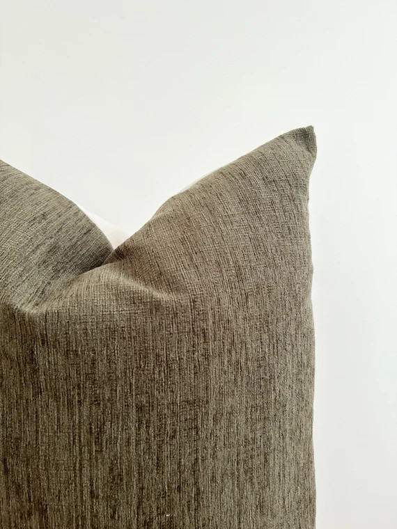 The Olive Too l Throw Pillow Cover l Olive Home Decor l Neutral Accent Pillow l Pillow Cover Cana... | Etsy (US)