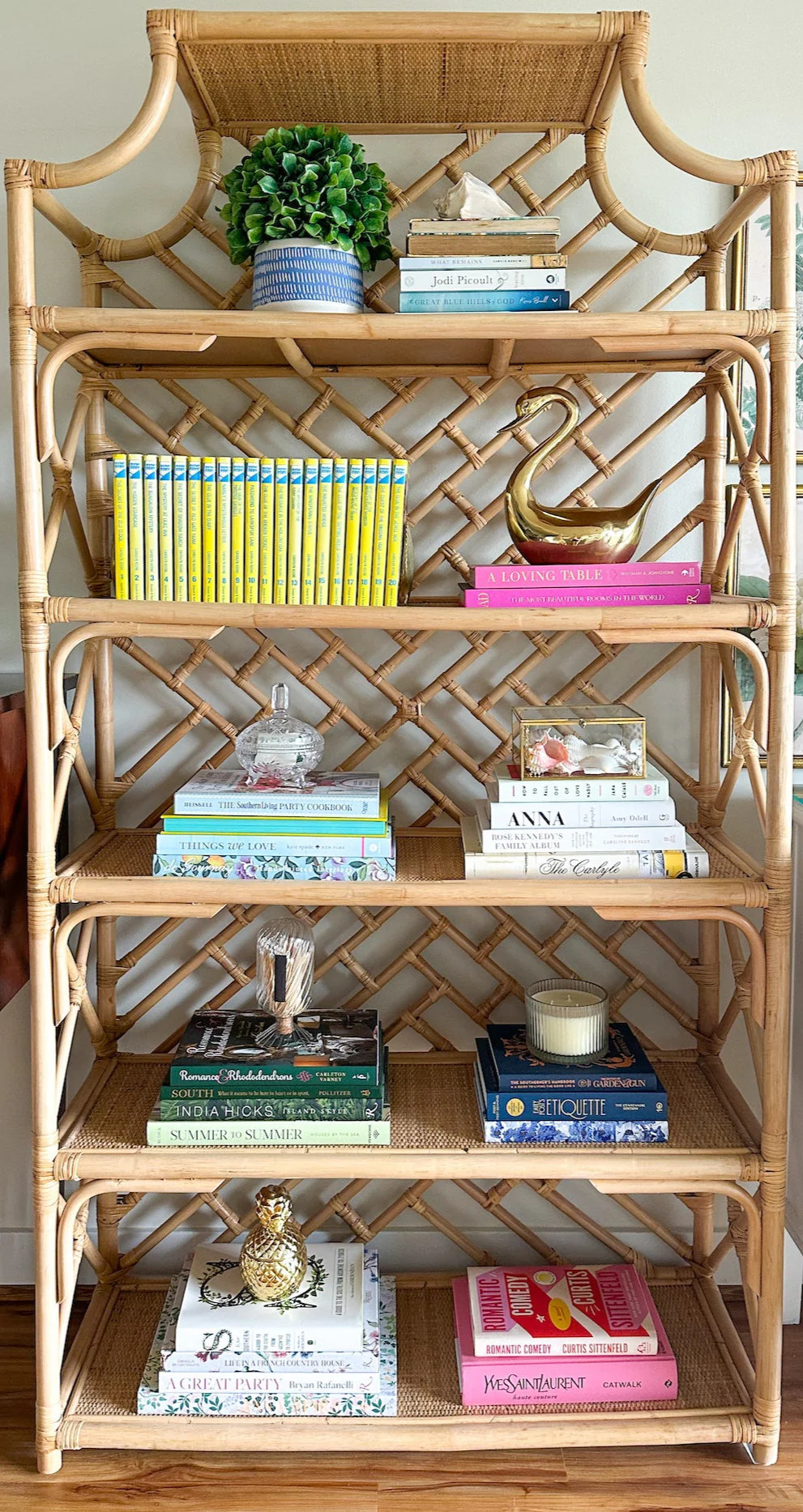 Harrow Rattan Bookshelf - Pre-Sale | Auden & Avery