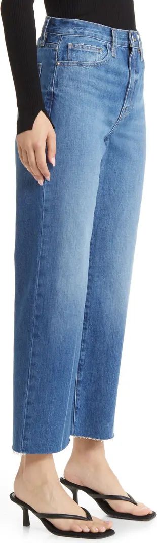 (Bio)Degradable Le Jane Raw Hem Straight Leg Jeans | Nordstrom