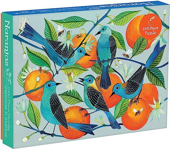 Galison Naranjas Puzzle, 1,000 Piece Puzzle, 20”x27”, Fun and Challenging, Gorgeous and Color... | Amazon (US)