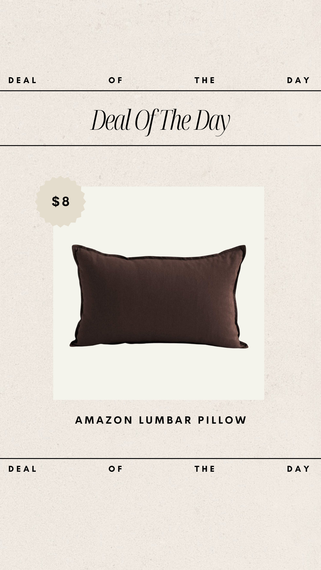 Deal of the Day - Amazon Throw Pillow // only $8! | Amazon (US)