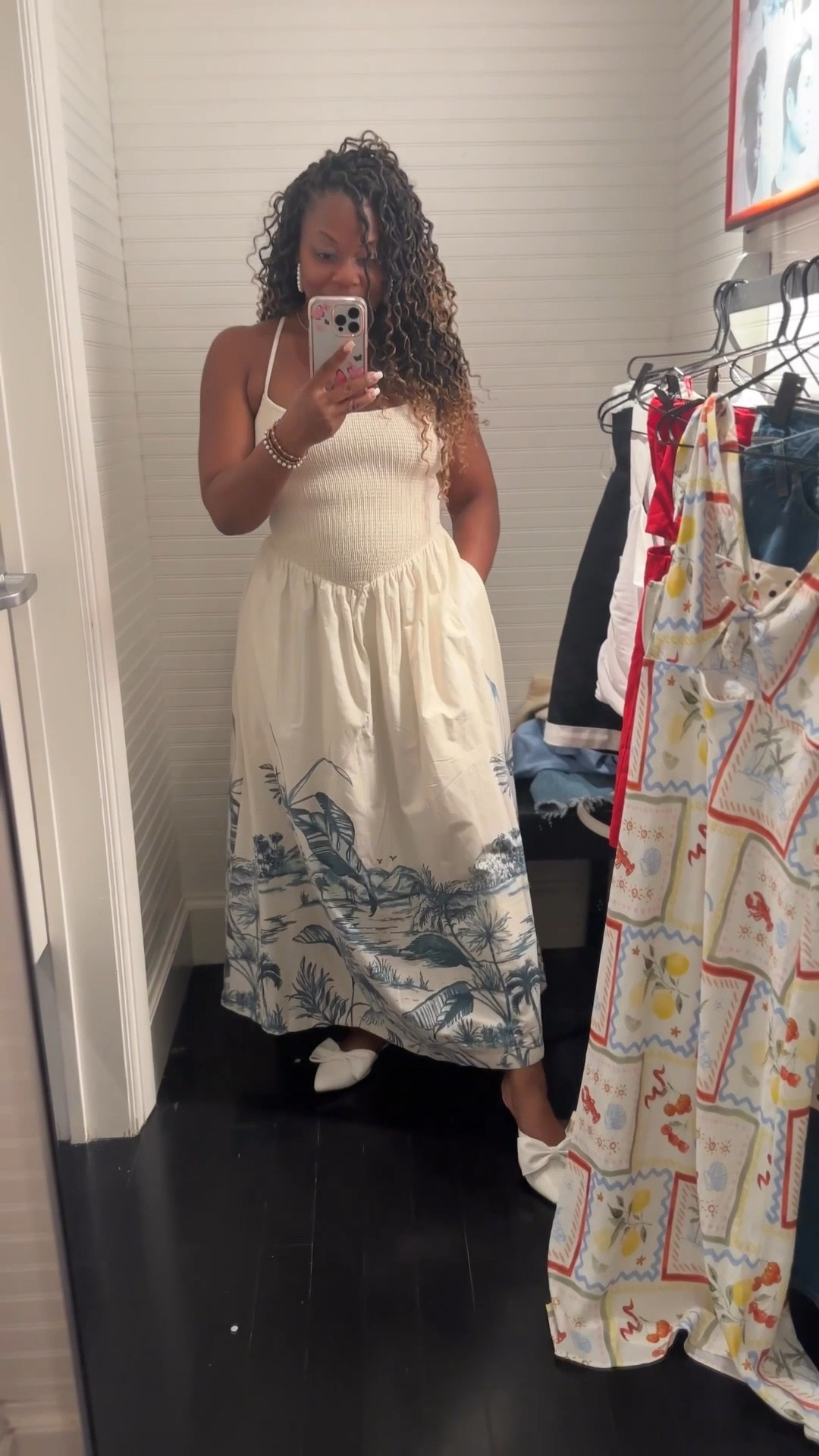 Vacation dresses at Abercrombie 

I’m wearing my true to size medium in all of these and 28 bottoms

The tile white midi dress is currently gone clearance, but there are some in the store.

#LTKTravel #LTKSaleAlert #LTKStyleTip