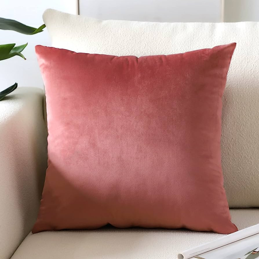 Artscope Luxury Velvet Pillow Covers Super Soft Decorative Square Throw Pillow Covers Case Cushio... | Amazon (US)