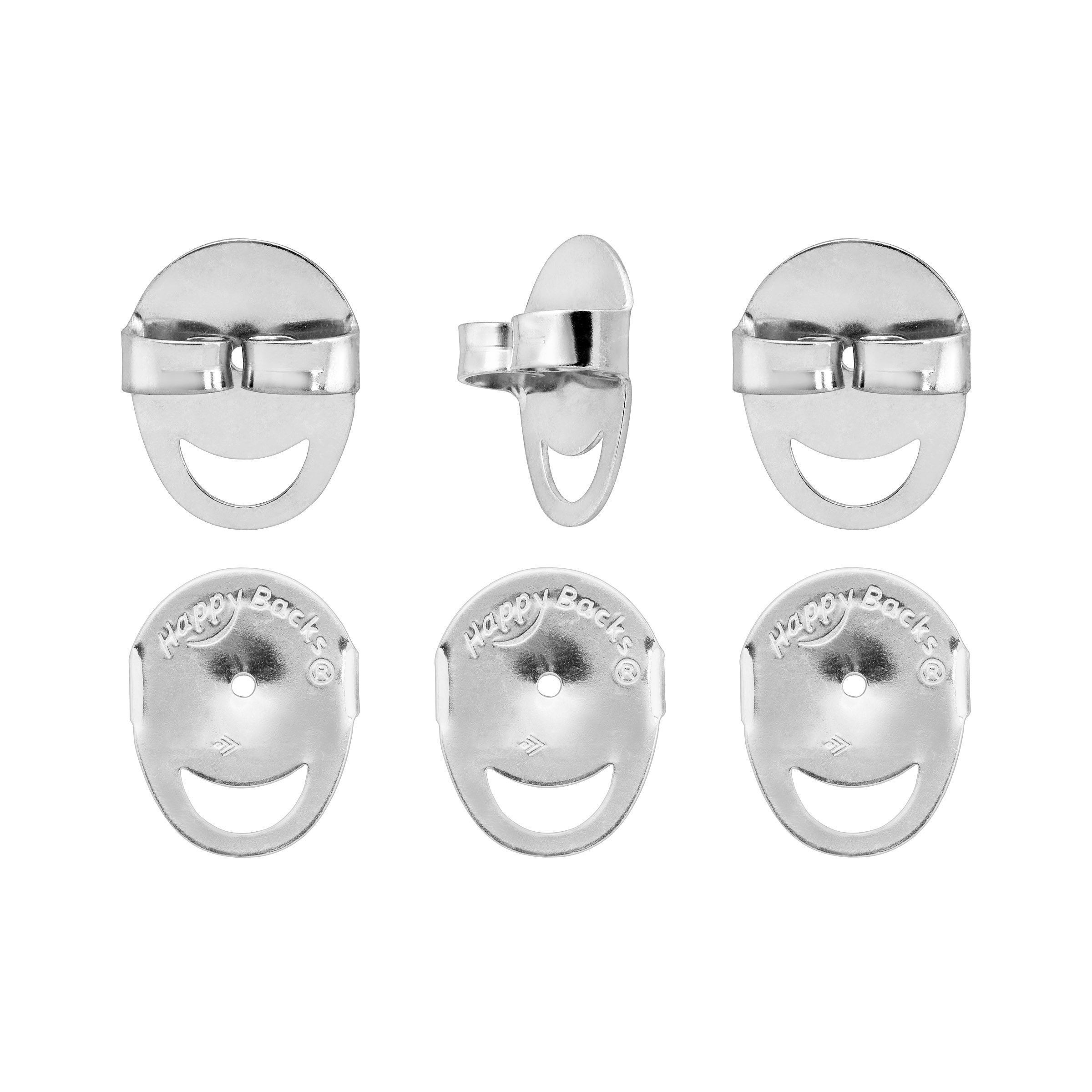 Silpada 'Three Pair Happy Back' Earring Back Set in Sterling Silver | Silpada