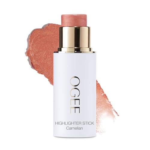 Ogee Sculpted Face Stick (CARNELIAN - SHEER LUMINOUS CORAL) Certified Organic Blush Stick - Multi-Use Cream Blush & Highlighter | Amazon (US)