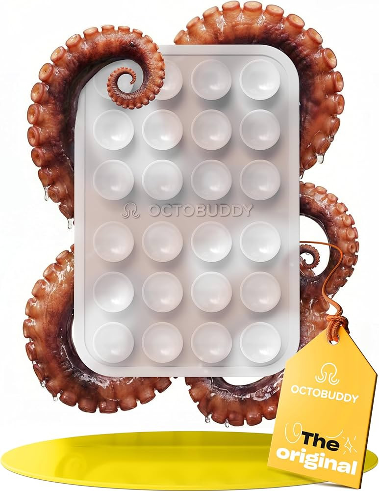 OCTOBUDDY Classic - Silicone Suction Phone Case Adhesive Mount - Hands-Free, Strong Grip Holder f... | Amazon (US)