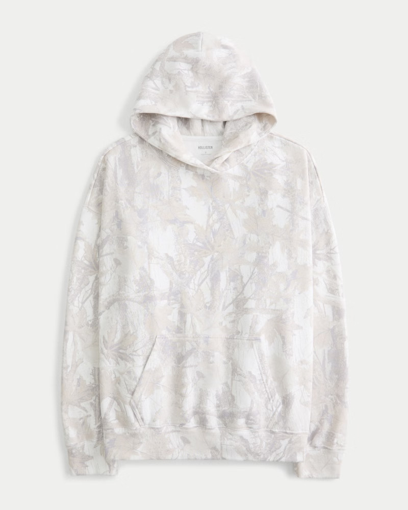 Women's Oversized Camo Hoodie from Hollister | Hollister (US)
