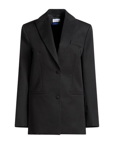 Off-white Woman Blazer Black Size 2 Virgin Wool | YOOX (US)
