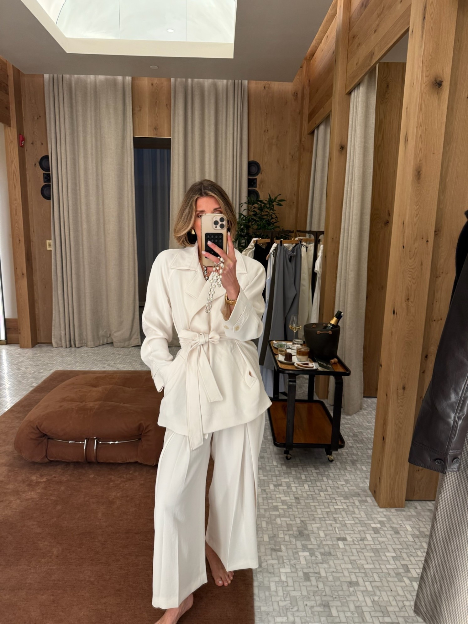 Loving this off white look for spring at @Aritzia — come shopping with me in NYC! 

#LTKSeasonal #LTKootd