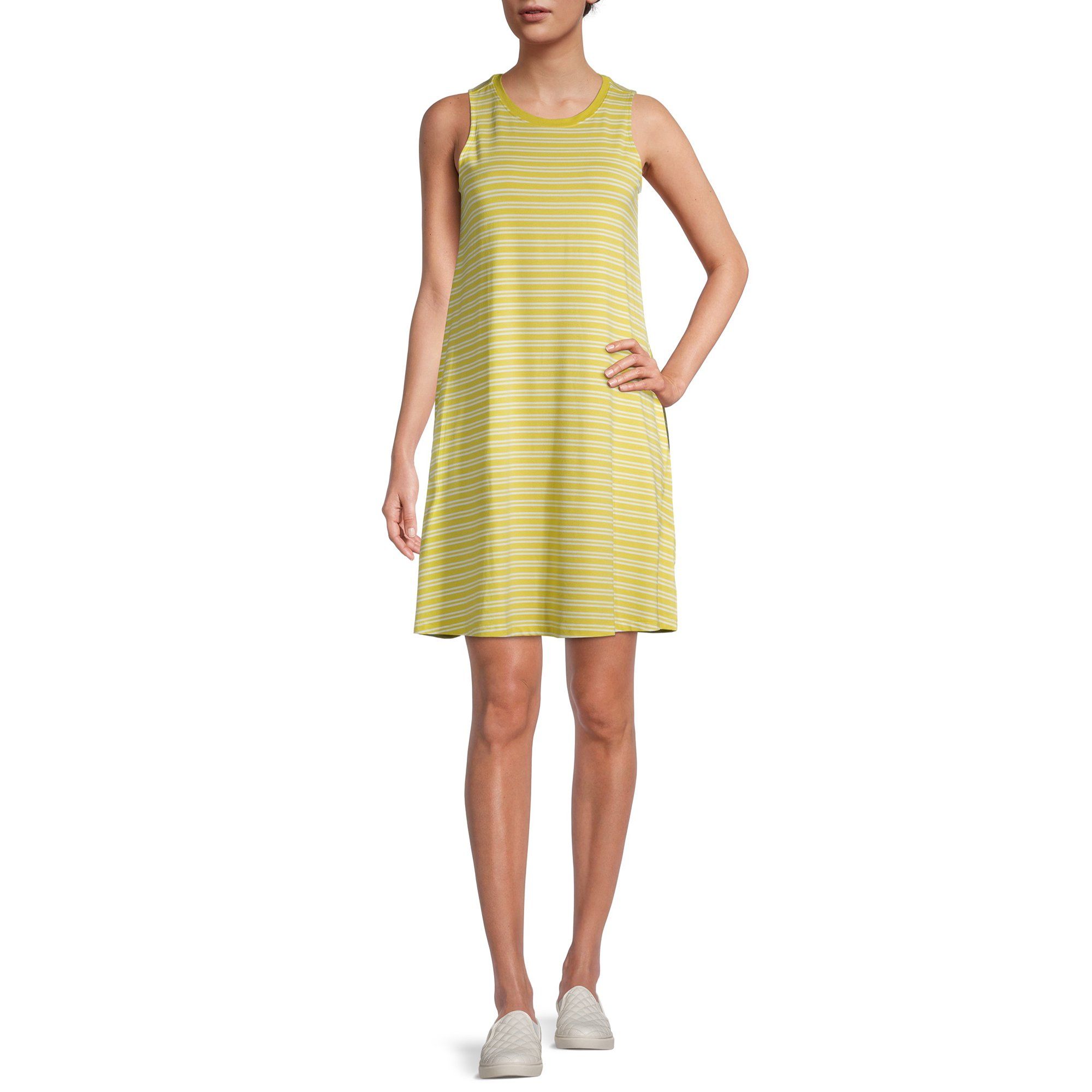 Time and Tru Women’s Sleeveless Knit Dress | Walmart (US)