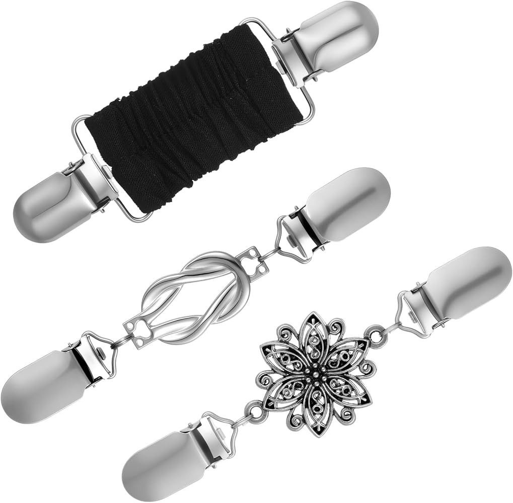 3 Pcs Cinch Clips, Sweater Clips, Vintage Dress Clip Back Cinch Set, Sweater Waist Cincher Clip, ... | Amazon (UK)