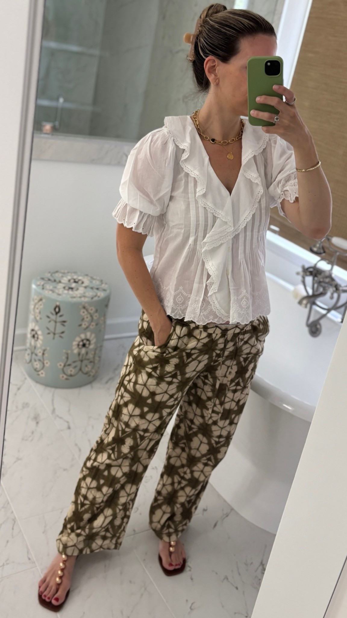 Loving this closet-staple white blouse ✨ wearing an xs

#LTKSeasonal #LTKBump #LTKWorkwear
