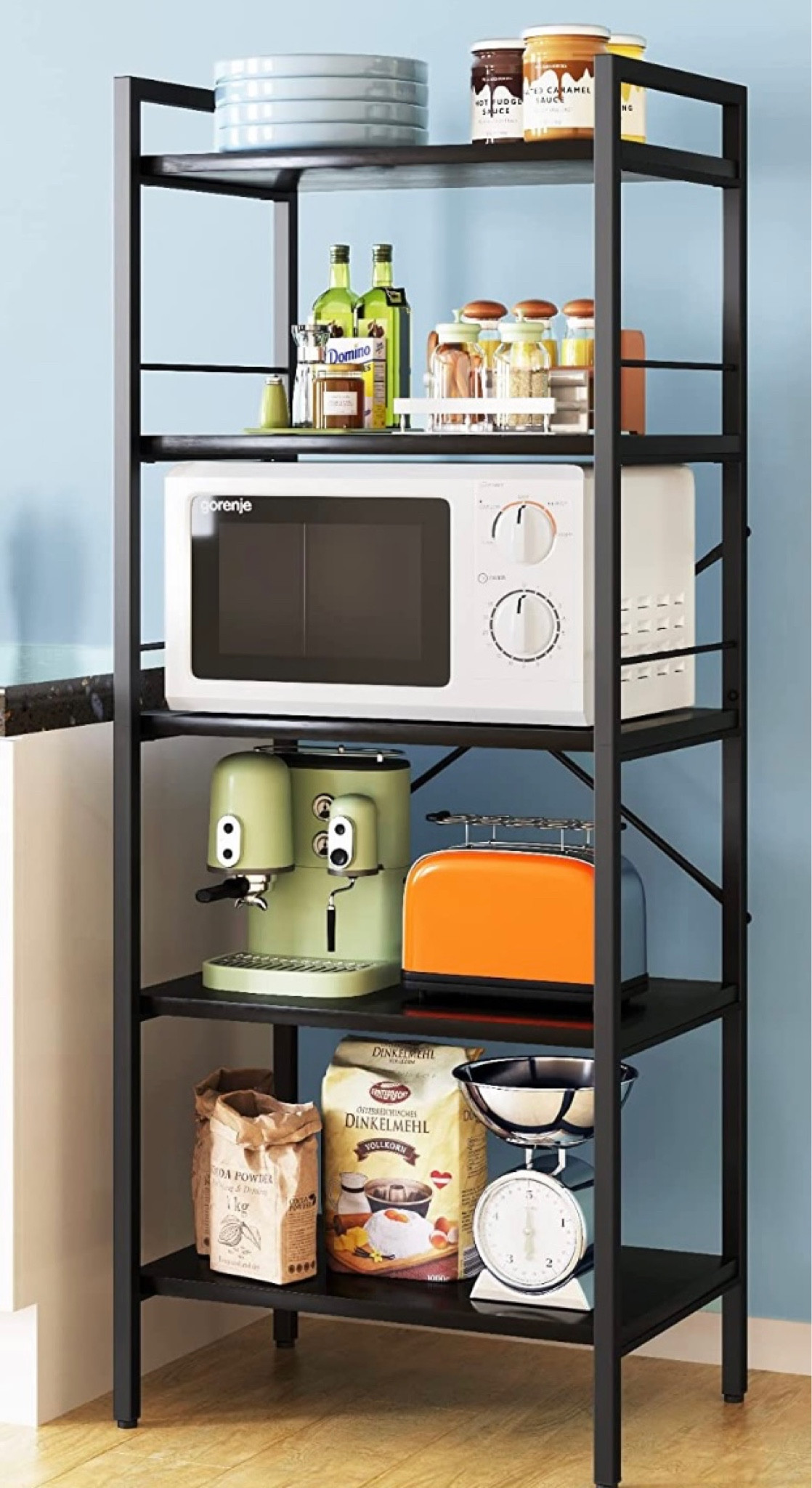 This is the perfect solution for a small kitchen! Gives you extra storage so you can maximize your counter space 🤗

#LTKhome #LTKunder100 #LTKFind