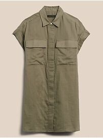 Cotton Shirt Dress | Banana Republic (US)