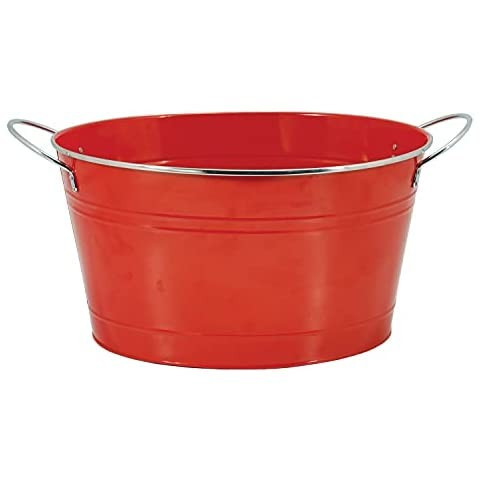 Tablecraft Beverage Tub, 7 Gallon, Red | Amazon (US)