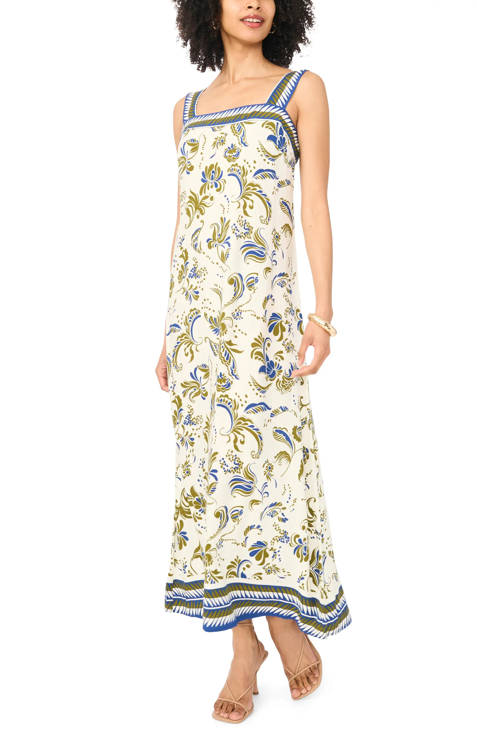 Smocked Back Maxi Dress | Nordstrom