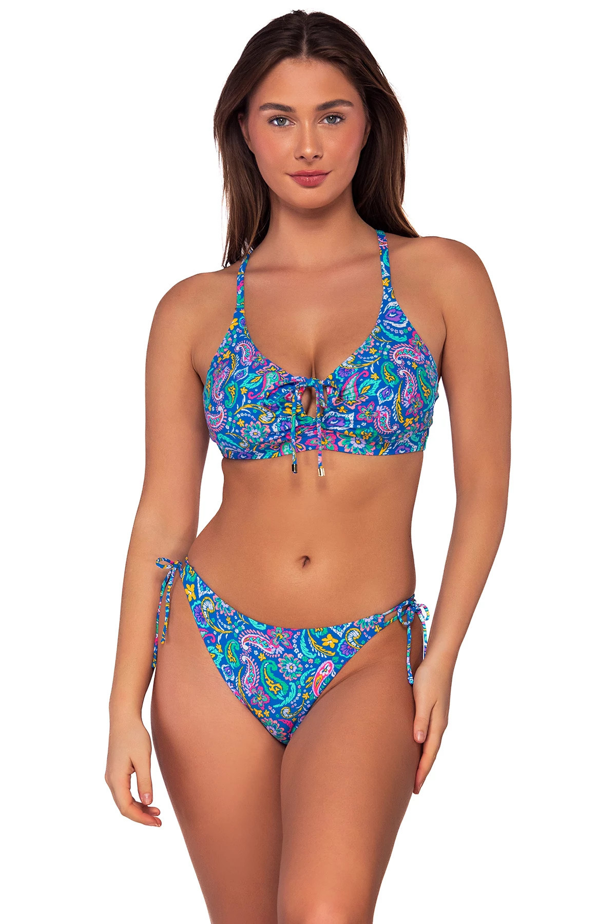 Kauai Keyhole Bralette Bikini Top (D+ Cup) | Everything But Water